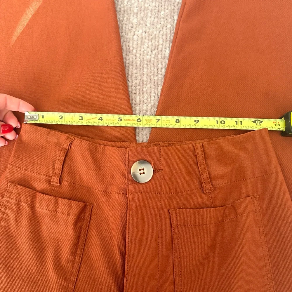 MIDUO Wide Leg Cropped Pants - Picture 4 of 10